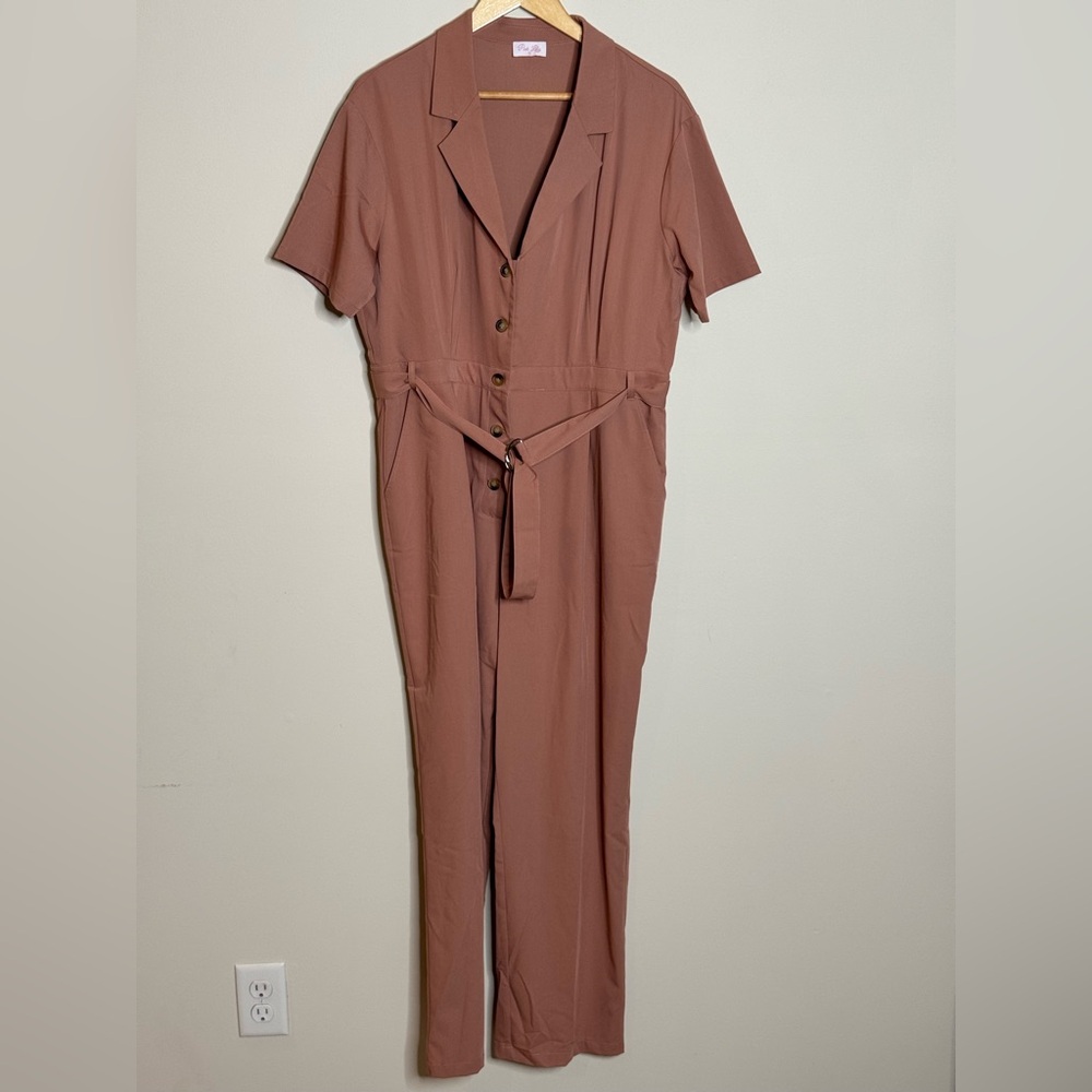 Pink Lily  Jumpsuit